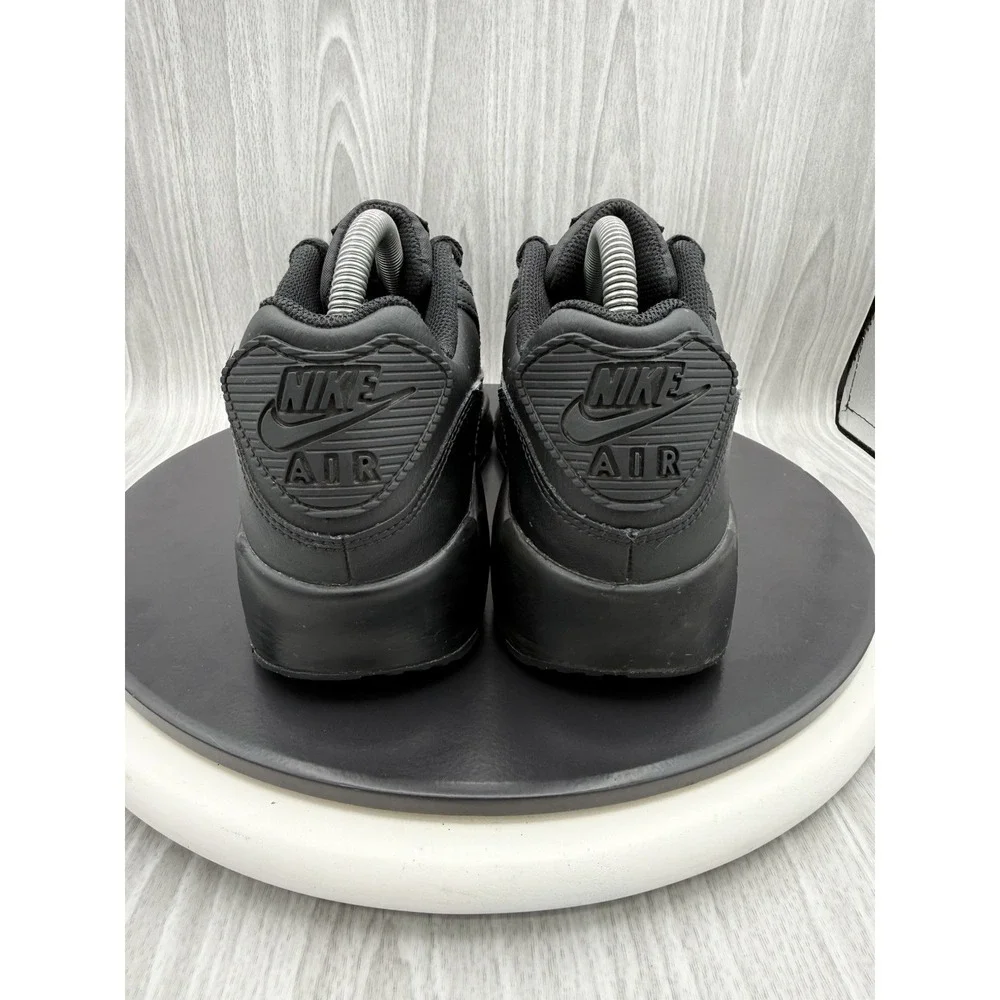 Nike GS Air Max 90 Ltr Youth Size 7Y Womens 8.5 Black Sneakers Shoes CD6864-001